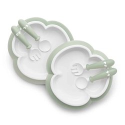 BabyBjorn / Комплект (2 тарелки, 2 ложки, 2 вилки) 0740.61