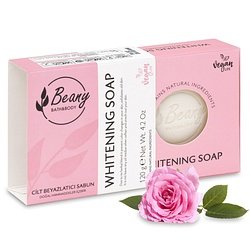 Beany / "Skin Whitening Soap" Мыло твердое турецкое 120 г / Rose