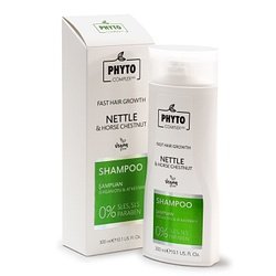 Phytocomplex / "Nettle & Horse Chesnut Fast Hair Growth Shampoo" Шампунь для волос 300 мл / Nettle