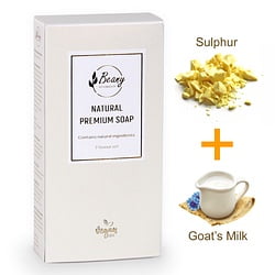 Beany / "Sulphur + Goat's Milk" Набор мыла 2x120 SRGM