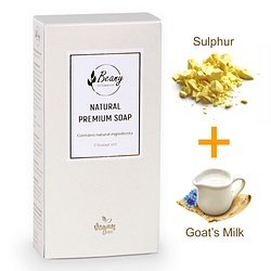 Beany / "Sulphur + Goat's Milk" Набор мыла 2x120 SRGM