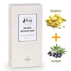 Beany / "Sulphur + Juniper" Набор мыла 2x120 SRJN