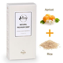 Beany / "Apricot + Rice"  Набор мыла 2x120 APRC