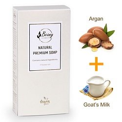 Beany / "Argan + Goat's Milk"  Набор мыла 2x120 ARGM
