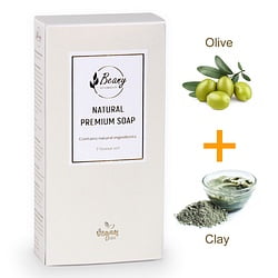 Beany / "Olive + Clay"  Набор мыла 2x120 OLCL