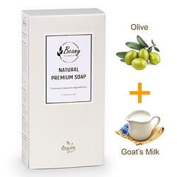 Beany / "Olive + Goat's Milk"  Набор мыла 2x120 OLGM