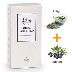 Beany / "Clay + Juniper"  Набор мыла 2x120 CLJN