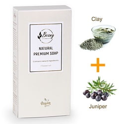 Beany / "Clay + Juniper"  Набор мыла 2x120 CLJN