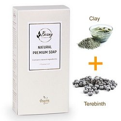 Beany / "Clay + Terebinth"  Набор мыла 2x120 CLTB