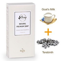 Beany / "Goat's Milk + Terebinth"  Набор мыла 2x120 GMTB
