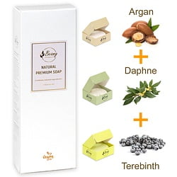 Beany / "Argan + Daphne + Terebinth" Набор мыла 3x120 ARDPTR