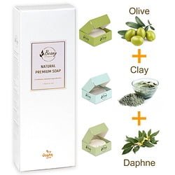 Beany / "Olive + Clay + Daphne" Набор мыла 3x120 OLCLDP