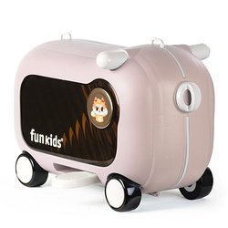 Funkids / "Tolo Case" Каталка детская чемодан 7638-Pink