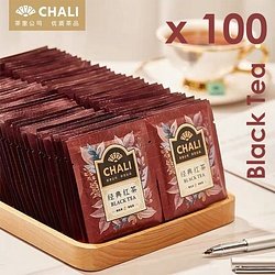 Chali / Чай пакетированный упаковка Black Tea / 100 шт.