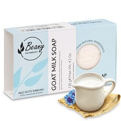 Beany / "Goat's Milk Soap" Мыло твердое турецкое 120 г / Milk