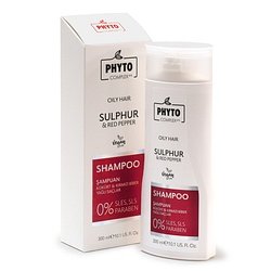 Phytocomplex / "Suphur & Red Pepper Oily Hair Shampoo" Шампунь для волос 300 мл / Sulph