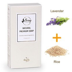 Beany / "Lavender + Rice"  Набор мыла 2x120 LDRC